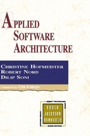 Cover of Applied Software Architecture