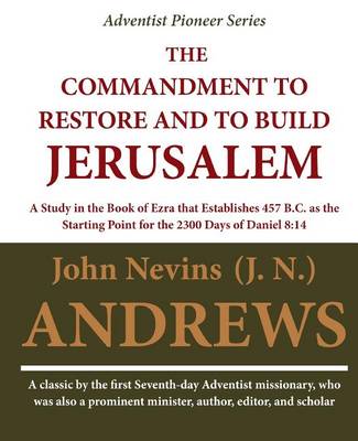 Book cover for The Commandment to Restore and to Build Jerusalem