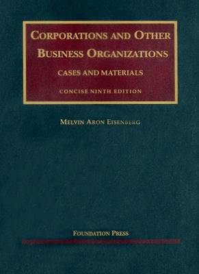 Book cover for Corporations and Other Business Organizations