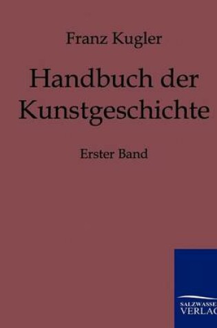 Cover of Handbuch der Kunstgeschichte