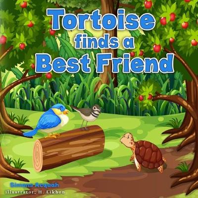 Book cover for Tortoise finds a best friend