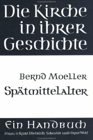 Cover of Spatmittelalter