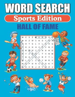 Book cover for Sports Hall of Fame Word Search