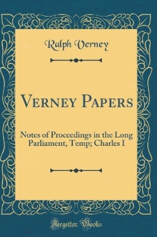 Cover of Verney Papers