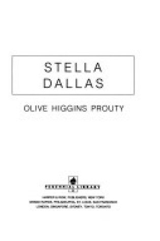 Cover of Stella Dallas