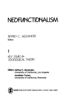 Cover of Neofunctionalism