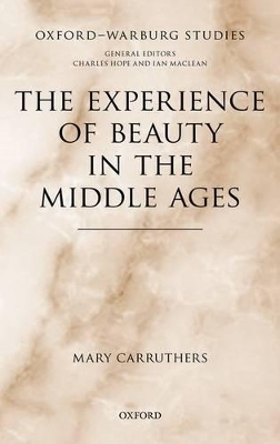 Cover of The Experience of Beauty in the Middle Ages