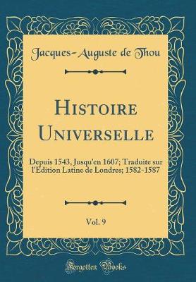 Book cover for Histoire Universelle, Vol. 9