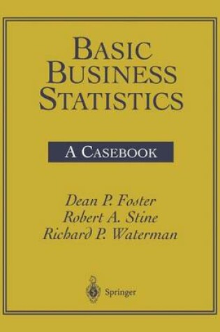 Cover of Basic Business Statistics