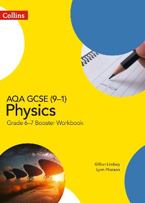 Book cover for AQA GCSE (9-1) Physics Grade 6-7 Booster Workbook