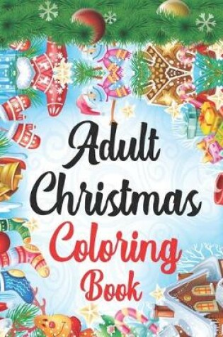 Cover of Adult Christmas Coloring Book