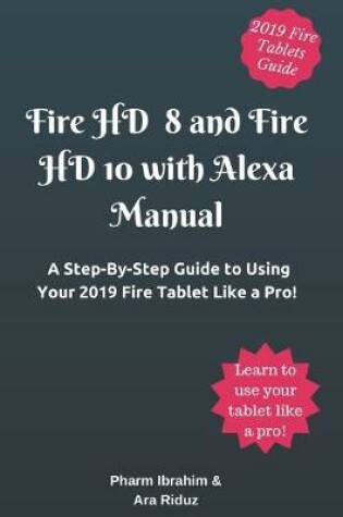 Cover of Fire HD 8 and Fire HD 10 with Alexa Manual