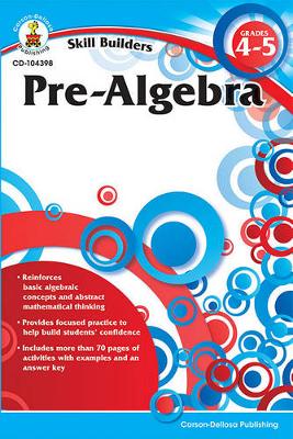 Book cover for Pre-Algebra, Grades 4 - 5