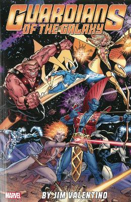 Book cover for Guardians of the Galaxy by Jim Valentino Volume 1