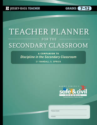 Book cover for Teacher Planner for the Secondary Classroom