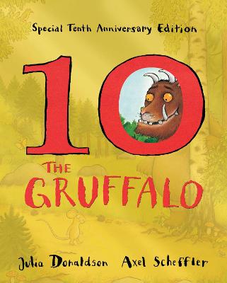 Book cover for The Gruffalo 10th Anniversary Edition