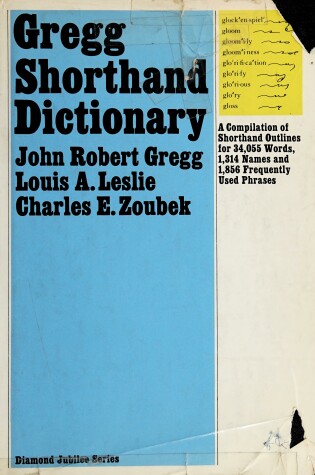 Cover of Gregg Shorthand Dictionary