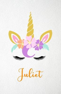 Book cover for Juliet A5 Lined Notebook 110 Pages