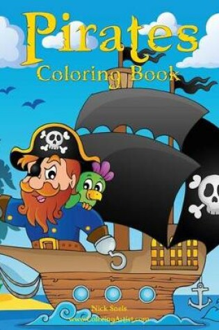 Cover of Pirates Coloring Book 1