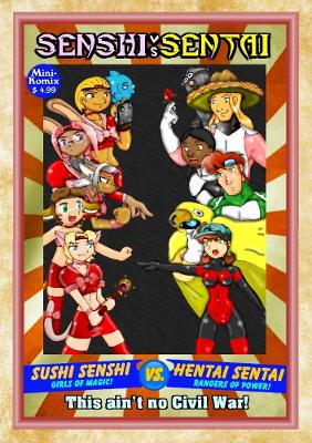 Book cover for Senshi vs. Sentai