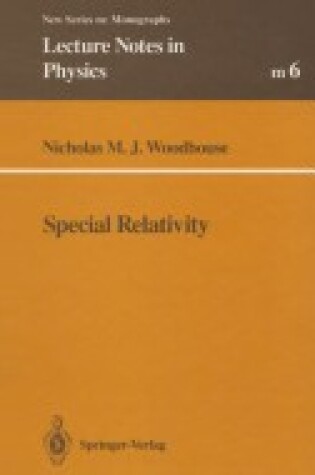 Cover of Special Relativity