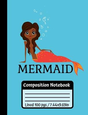 Book cover for Mermaid Composition Notebook