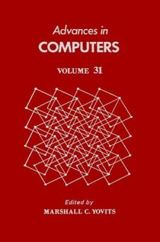 Cover of Advances in Computers Vol 31