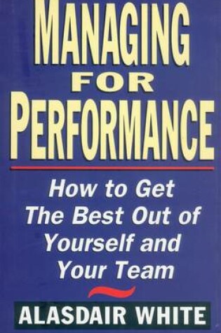 Cover of Managing for Performance