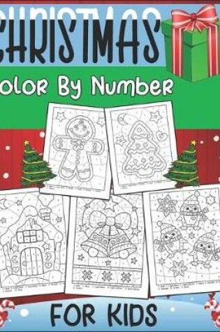 Cover of Christmas Color By Number for Kids