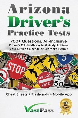 Book cover for Arizona Driver's Practice Tests