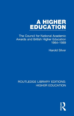 Cover of A Higher Education