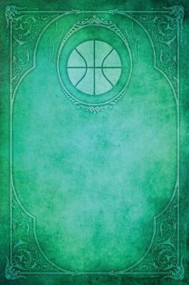 Book cover for Monogram Basketball Notebook