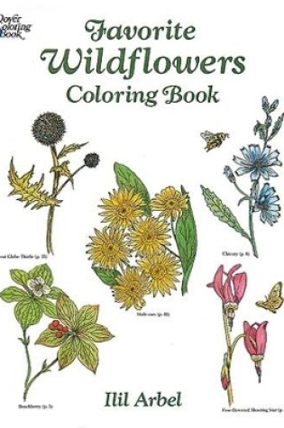 Cover of Favourite Wildflowers Colouring Book