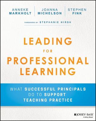 Book cover for Leading for Professional Learning