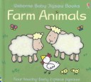 Book cover for Farm Animals Baby Jigsaw Book