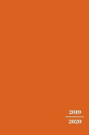 Cover of Orange Teacher Planner 2019-2020