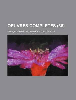 Book cover for Oeuvres Completes (36)