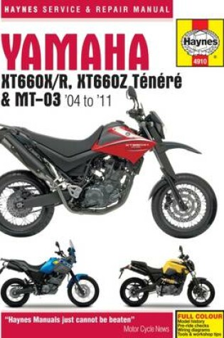 Cover of Yamaha XT660 & MT-03 Service and Repair Manual