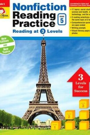 Cover of Nonfiction Reading Practice, Grade 5