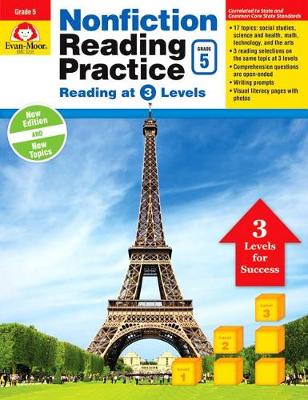 Cover of Nonfiction Reading Practice, Grade 5