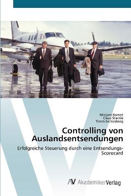 Book cover for Controlling von Auslandsentsendungen