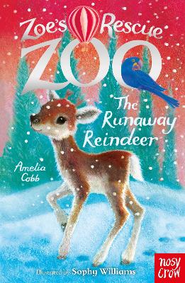 Book cover for The Runaway Reindeer