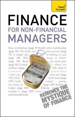 Book cover for Finance for Non-Financial Managers: Teach Yourself