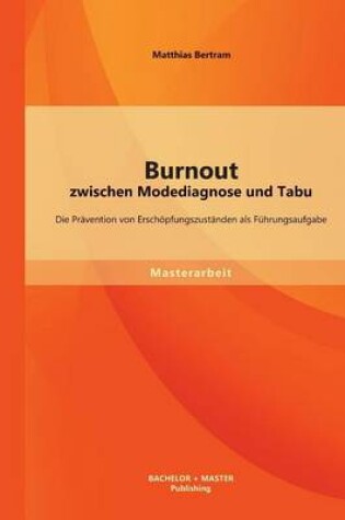 Cover of Burnout zwischen Modediagnose und Tabu