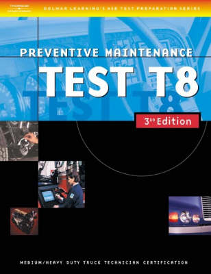 Book cover for Ase Med/Hvy Truck Test Prep T8