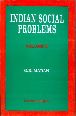 Book cover for Indian Social Problems, Vol 1