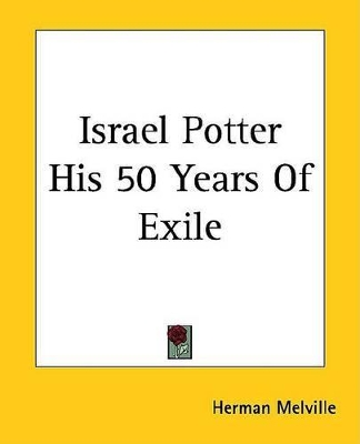 Book cover for Israel Potter His 50 Years of Exile