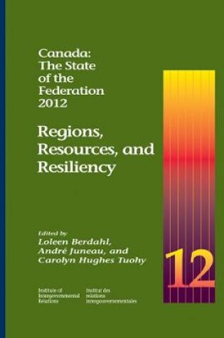 Cover of Canada: The State of the Federation, 2012