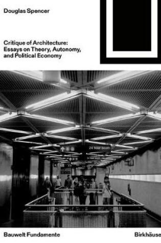 Cover of Critique of Architecture