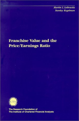 Cover of Franchise Value and the Price/earnings Ratio